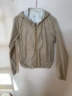 K-WAY ケーウェイ ベージュ XS 撥水 パーカー