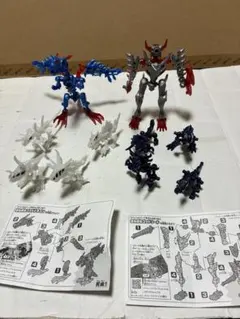 2012年　ほねほねザウルス アクアサファイア コンプリート　説明書つき　限定品 2012年 ほねほねザウルス アクアサファイア コンプリート 説明書つき