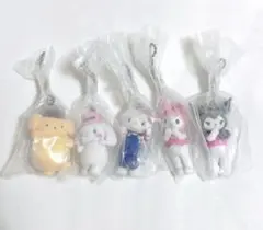 サンリオキャラクターズ ミニチュアチャーム ライブキャラクター コンプ ガチャ