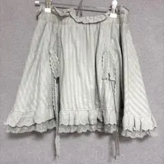 美品！キャンディストリッパー⭐︎レースフリル ミニスカート グレーのサムネイル
