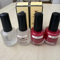JESSICA ネイルカラーセット 赤ポリッシュ ネイリスト検定のサムネイル