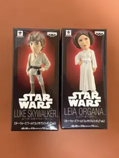Star Wars Luke Skywalker & Leia Organa - メルカリ