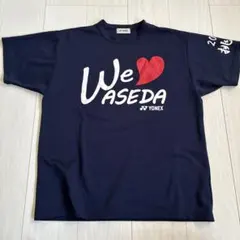 早稲田Tシャツ】YONEX ネイビーシャツ 軟式テニス Lサイズ - メルカリ