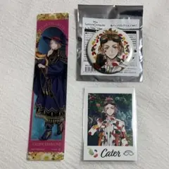 ツイステ　ケイト・ダイヤモンド　缶バッジ　カード　特典　ツイステ展