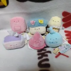 すみっコぐらし　すみっこものてのりぬいぐるみ　セット