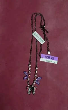 ANNA SUI【新品】 蝶モチーフ ネックレス