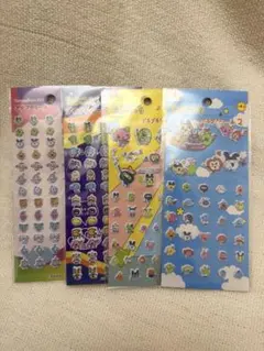 【新品未開封】セリア たまごっち プチプチシール 4種セット