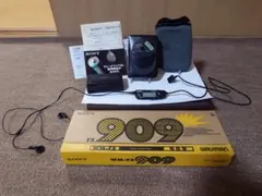 【ジャンク/箱・当時保証書付】SONY カセットウォークマン WM-FX909のサムネイル
