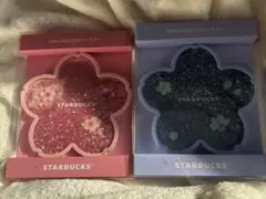 スタバ スターバックス SAKURA2026 コースター ブルー ピンク 桜