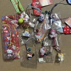 レトロ　ハローキティ　レア　根付け　まとめ売り
