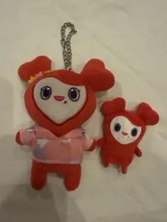 TWICEチェンブリー バッグチャーム 指人形セット