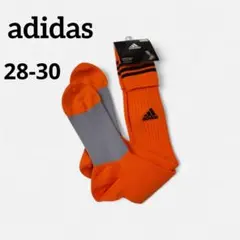 adidas サッカー靴下 ソックス ストッキング メンズ オレンジ 28-30