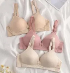 【新品未使用】マタニティブラ　前開き授乳ブラ　3セット　Lのサムネイル