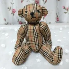ヴィンテージ　Burberry テディベア　ノバチェックのサムネイル