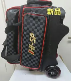 ABS ボウリングバッグ ボール4個用 キャリーバッグ カート付き 美品