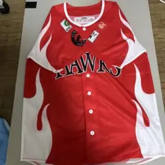 SoftBank Hawks ユニフォーム Lサイズ レッド
