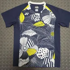 最終価格　YONEX バドミントン ゲームシャツ JP L ネイビー