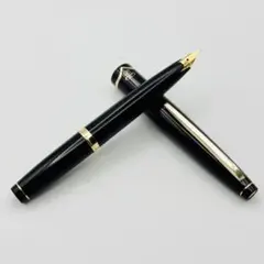 セーラー万年筆 21K 旧ロゴ ヴィンテージ ブラック ゴールド 極美品 セーラー万年筆 21K 21金 ブラック ゴールド カートリッジ式 黒