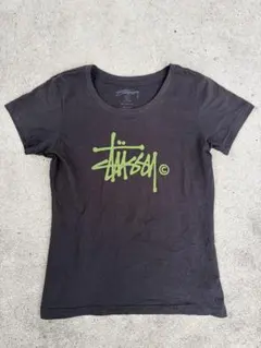 stussy ステューシー 半袖T シャツ ロゴT ブラック　Mのサムネイル