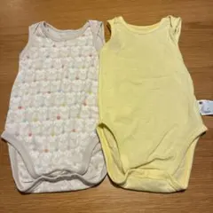 UNIQLO ベビー肌着 ロンパース 2枚組 80cm