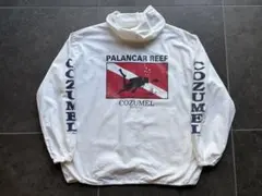 90s vintage メキシカン コットンビーチパーカー 両面プリント検80s
