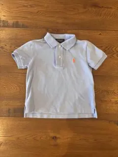 POLO RALPH LAUREN ライトブルー ポロシャツ 2/2T