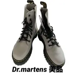 【極美品！】Dr.Martin/8ホール/UK4サイドジッパー　ブーツ