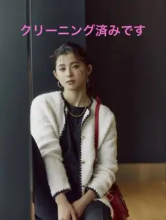 2026年最新】JUSGLITTY カラー：ホワイト系 ノーカラージャケットの