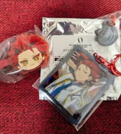 あんさんぶるスターズ 鬼龍紅郎　キーホルダー　スタフォニ　前髪クリップ