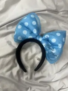 ミニー 水玉 リボン カチューシャ ディズニー