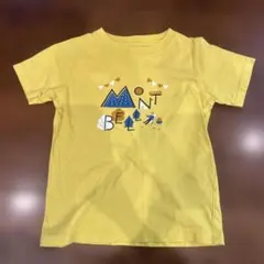mont-bell イエロー Tシャツ 120