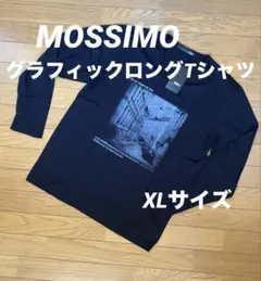 【新品】MOSSIMO 長袖　ロングTシャツ　ブラック タグ付き