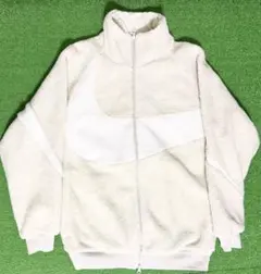 NIKE ナイキ ビッグ スウォッシュ リバーシブル ボア ジャケット!男女兼用