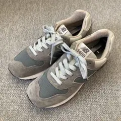 New Balance M1400SB US7.5 グレー×スチールブルー美品