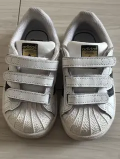 【値下済】adidas キッズ　スーパースター