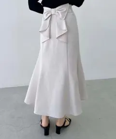 バックリボンマーメイドスカート INGNI