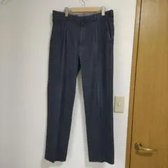 お値下げしました！Papas スラックス　ブルー（黒に近い）　Lサイズ（50）のサムネイル