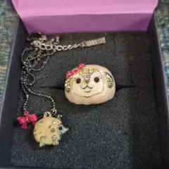 【アナスイ】羊　リングとネックレスセット