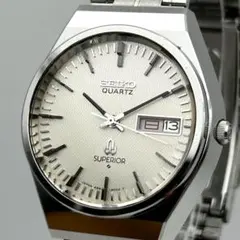 【新品電池 稼働】SEIKO SUPERIOR 4883-8100 ギョーシェのサムネイル