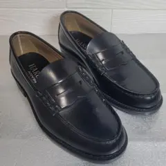 【美品】HARUTA ハルタ 6555 ローファー ブラック 25.5cm3E