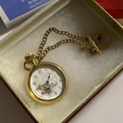 【激レア】東京ディズニーランド 懐中時計 不思議の国のアリス 白うさぎ