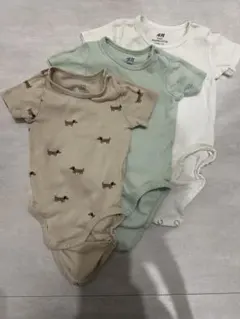 【綿100%】H&M ベビー肌着 3点セット 68cm