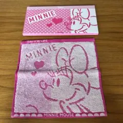 第一生命　ミニーマウス　ミニタオル　非売品