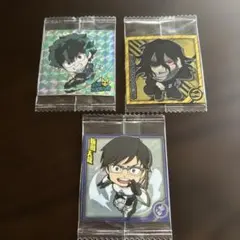 僕のヒーローアカデミア　ウエハースシール　出久　相澤　飯田