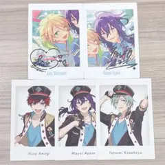 あんスタ ぱしゃっつ 展示会 10周年 ALKALOID 一彩 藍良 マヨイ 巽