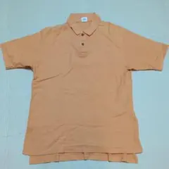 Hanes オレンジ ポロシャツ Lサイズのサムネイル