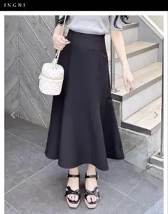 INGNI バックレースアップマーメイドスカート
