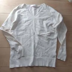 sense of place ニット クリーム色