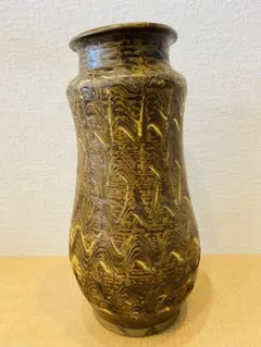 小鹿田焼　陶器製球形花瓶 小鹿田焼 陶器製球形花瓶 小鹿田焼 陶器製球形花瓶