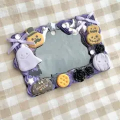 ホイップデコ　ハロウィン　B8硬質ケース よこ型　黒ケース